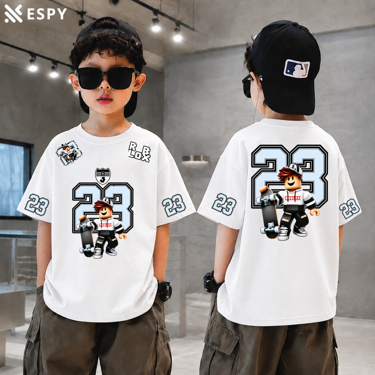 Trendy Kids Drop Shoulder T-Shirt – Premium Quality
