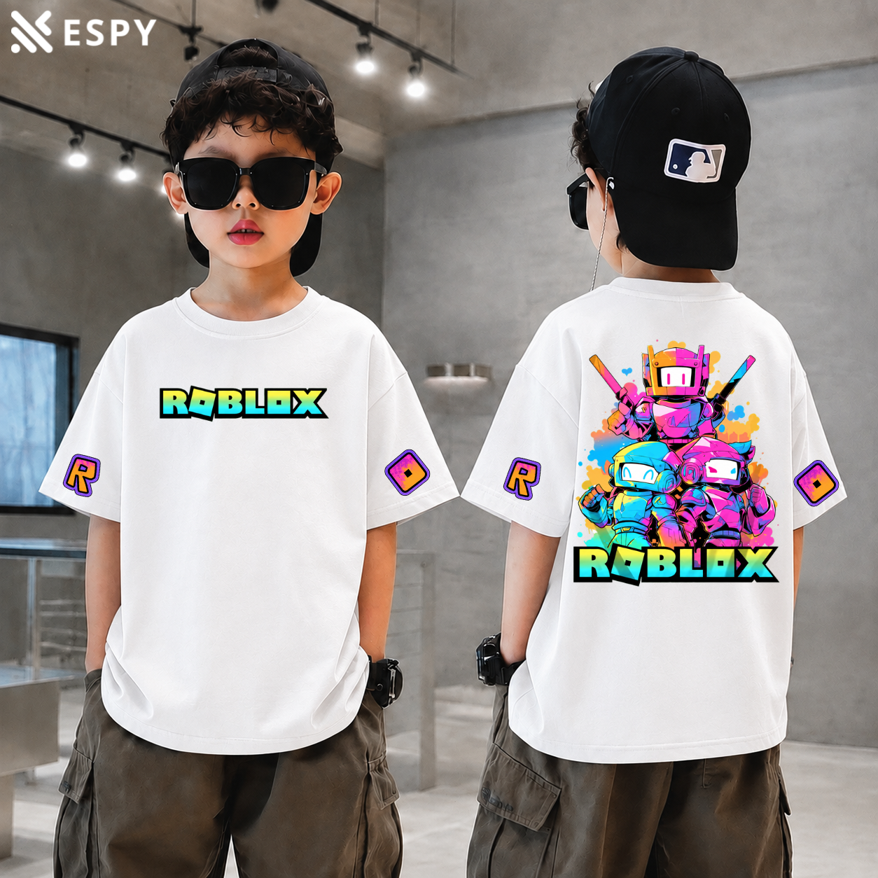 Trendy Kids Drop Shoulder T-Shirt – Premium Quality