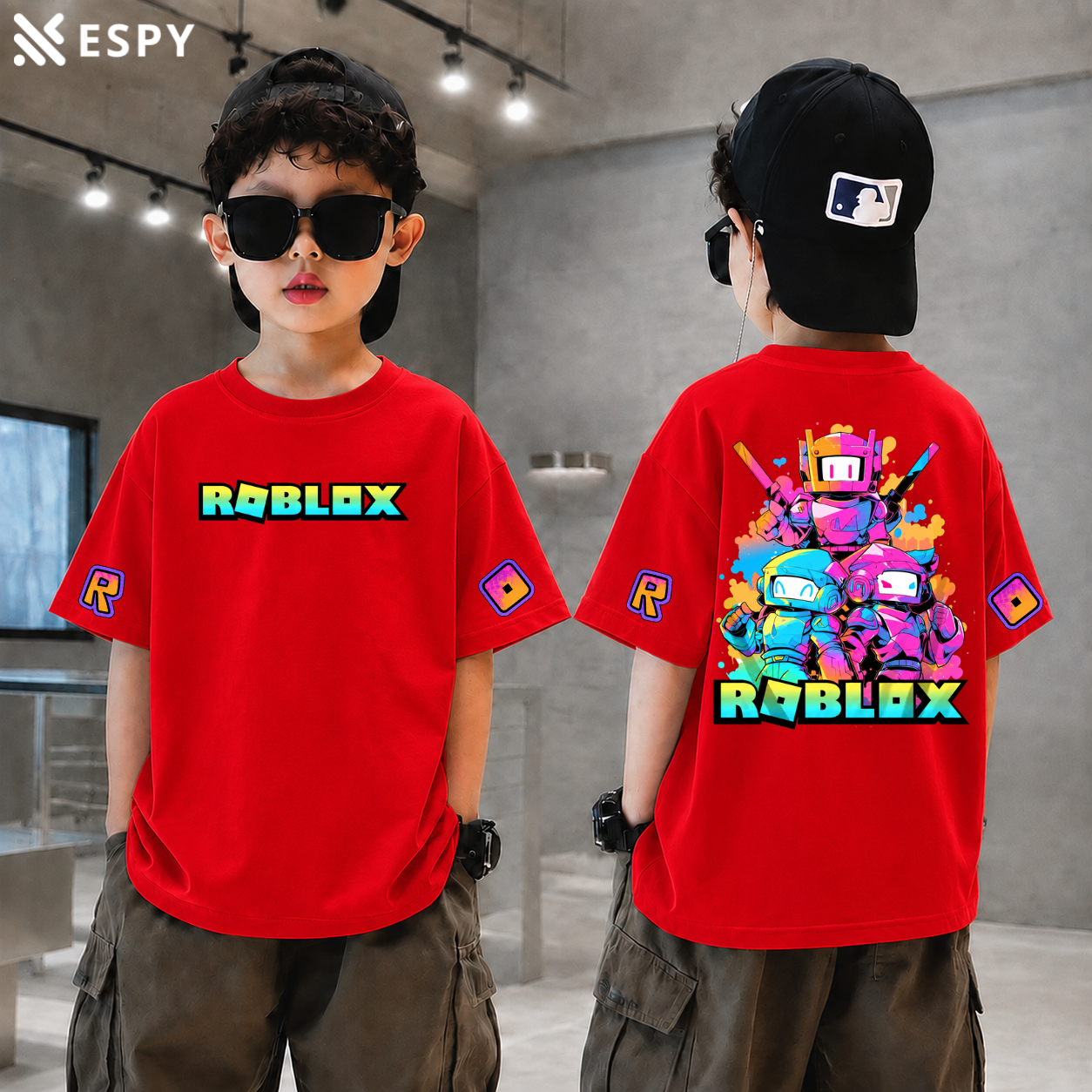 Trendy Kids Drop Shoulder T-Shirt – Premium Quality