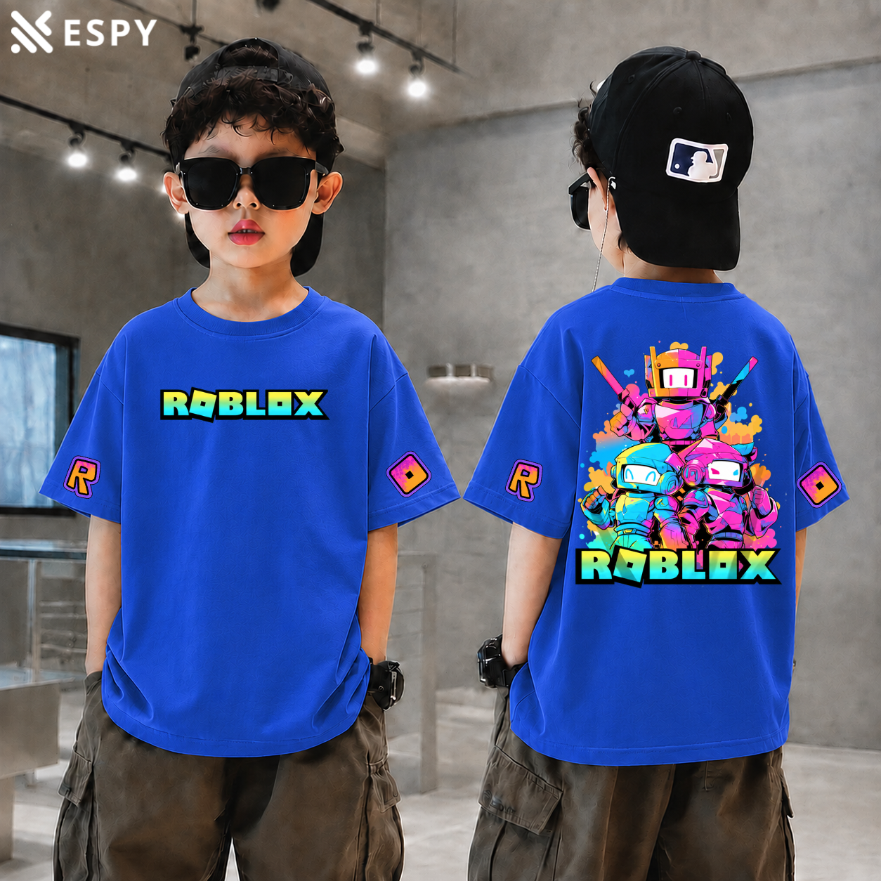 Trendy Kids Drop Shoulder T-Shirt – Premium Quality