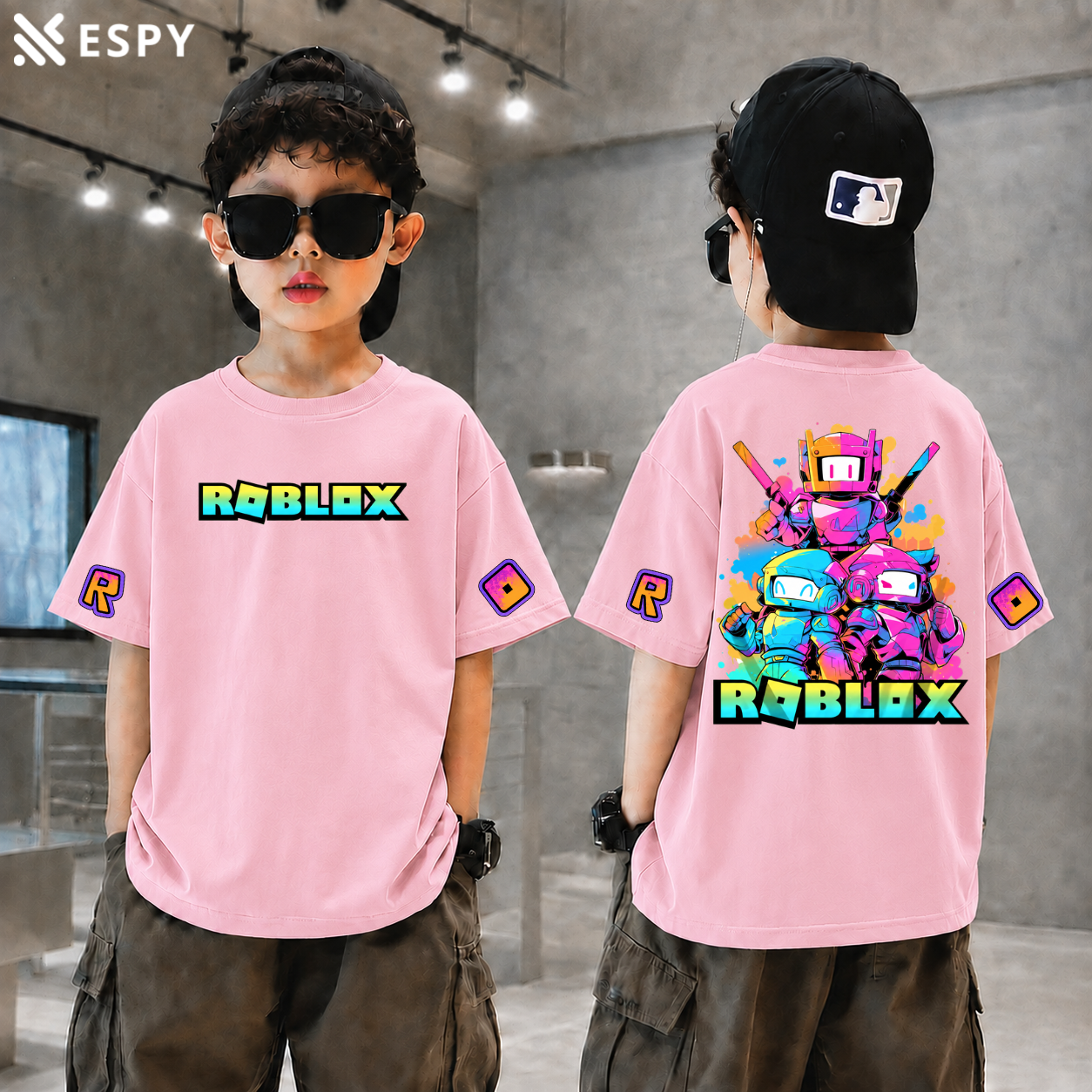 Trendy Kids Drop Shoulder T-Shirt – Premium Quality