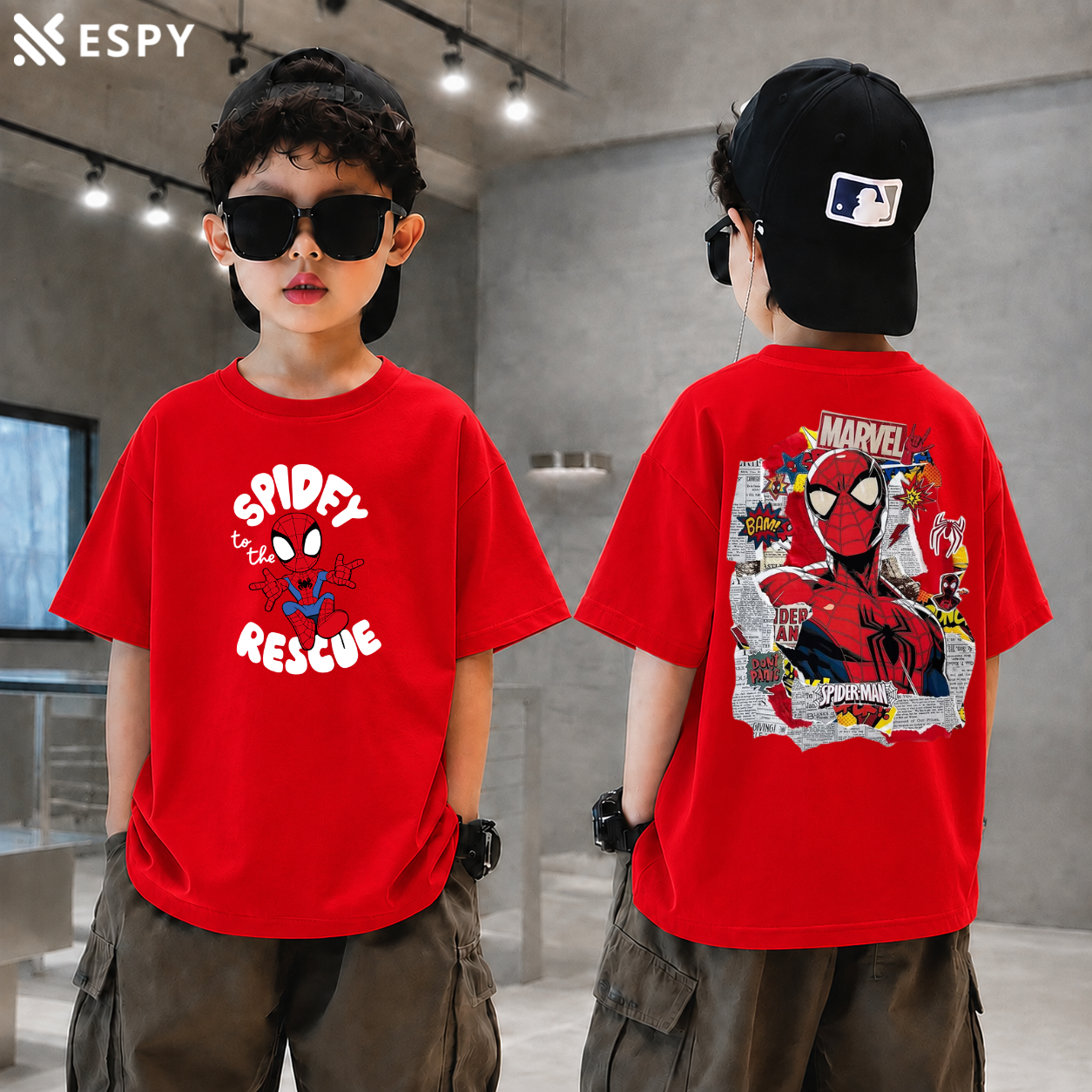 Trendy Kids Drop Shoulder T-Shirt – Premium Quality