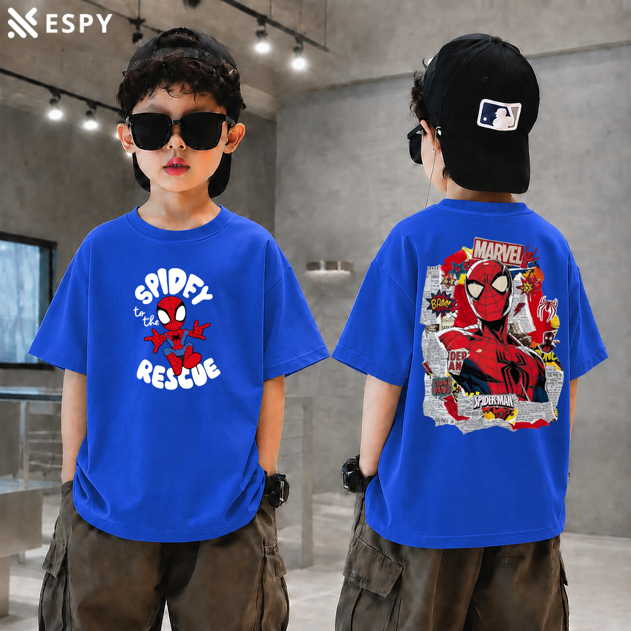 Trendy Kids Drop Shoulder T-Shirt – Premium Quality