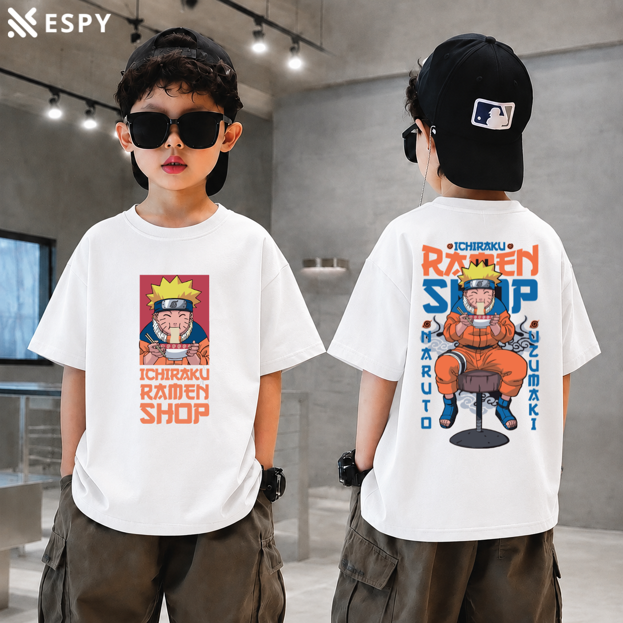 Trendy Kids Drop Shoulder T-Shirt – Premium Quality