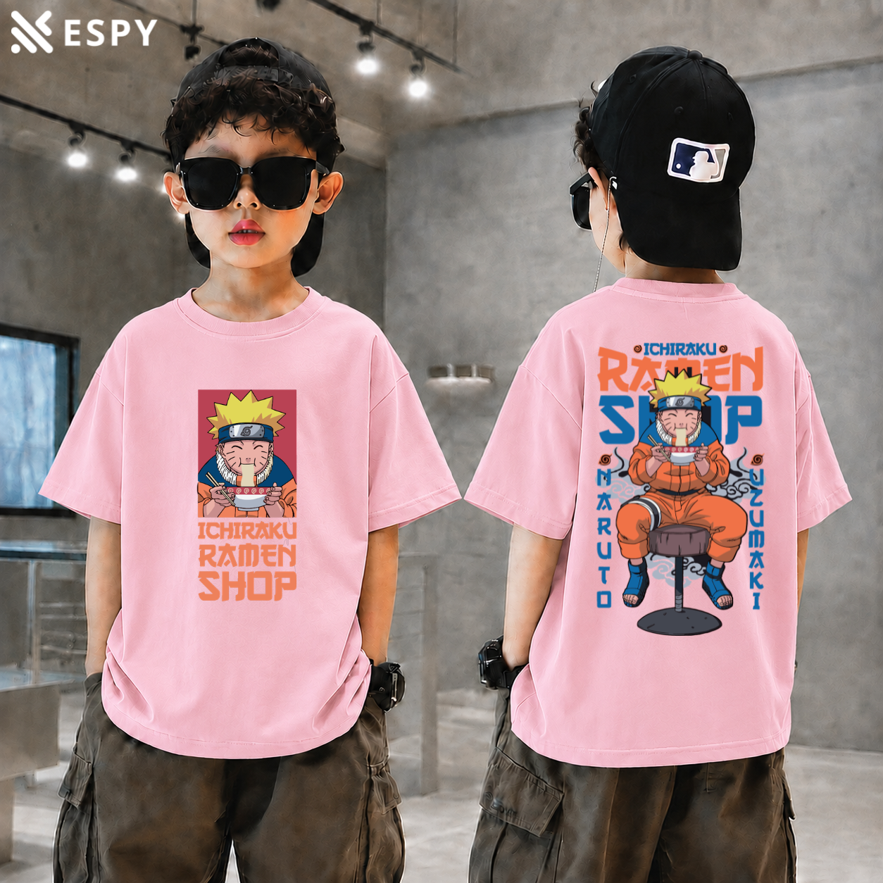 Trendy Kids Drop Shoulder T-Shirt – Premium Quality