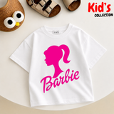 Kids Girls Barbie Drop Shoulder T-Shirt