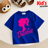 Kids Girls Barbie Drop Shoulder T-Shirt