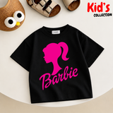 Kids Girls Barbie Drop Shoulder T-Shirt