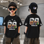 Trendy Kids Roblox Drop Shoulder T-Shirt – Premium Quality