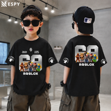 Trendy Kids Roblox Drop Shoulder T-Shirt – Premium Quality