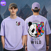 Buy Men's Black Graphic Printed Oversized T-shirt