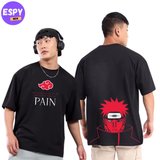 EspyBD Naruto Oversized T shirt EspyBD ANIME best selling men naruto OVERSIZED