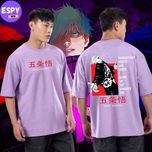 EspyBD Gojo Oversized Tees EspyBD ANIME gojo JUJUTSU KAISEN men OVERSIZED