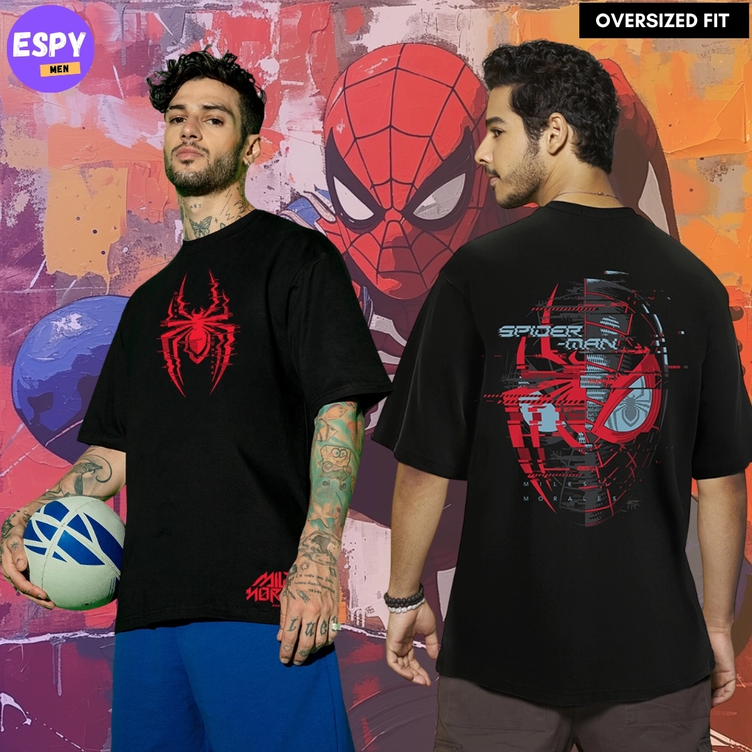 EspyBD Spider-man Oversized Fit T-shirt EspyBD MARVEL men OVERSIZED