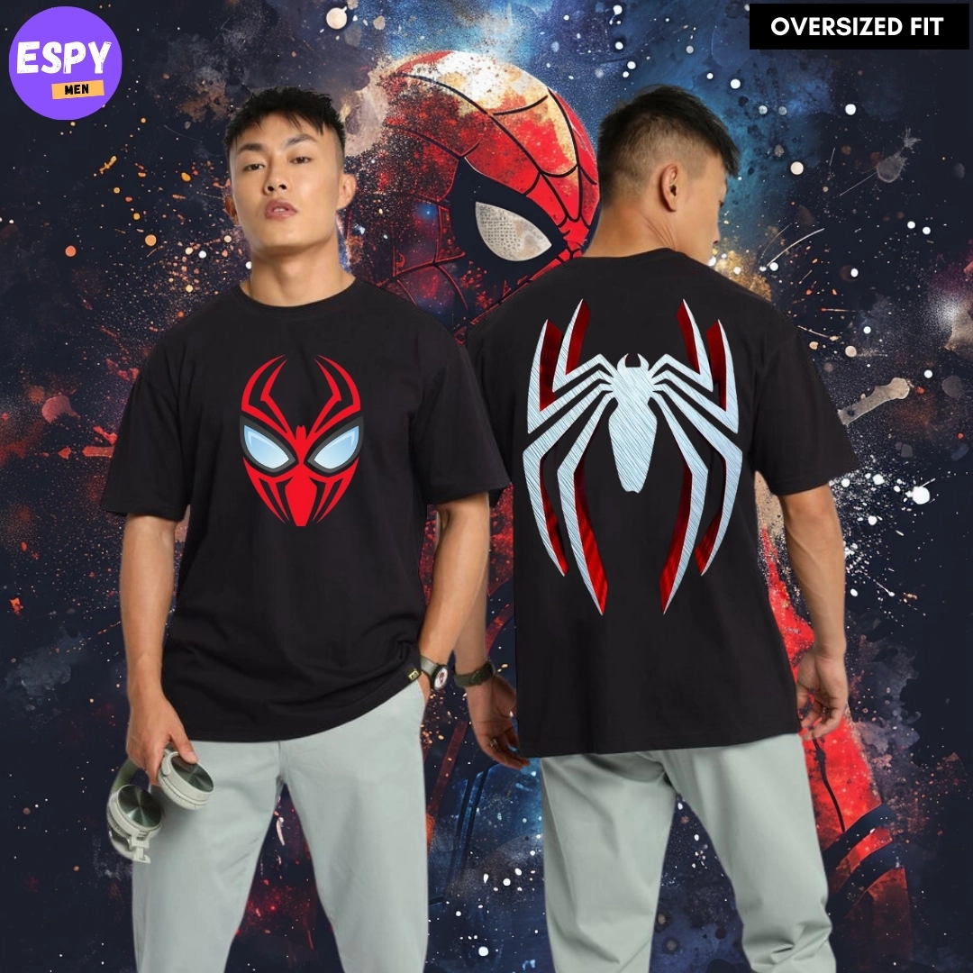 EspyBD Spider-Man Oversized Premium T shirt EspyBD best selling MARVEL men OVERSIZED