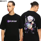 EspyBD Satoru Gojo Oversized T shirt EspyBD gojo JUJUTSU KAISEN men OVERSIZED