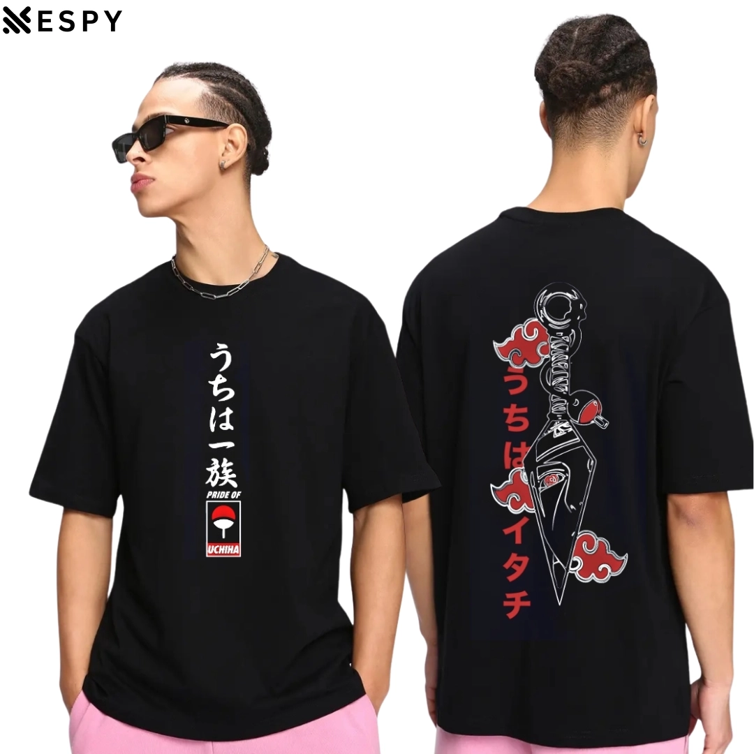 EspyBD Naruto Oversized Premium T shirt EspyBD best selling men naruto OVERSIZED