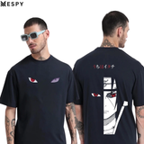 EspyBD Itachi Oversized T shirt EspyBD ANIME men naruto OVERSIZED