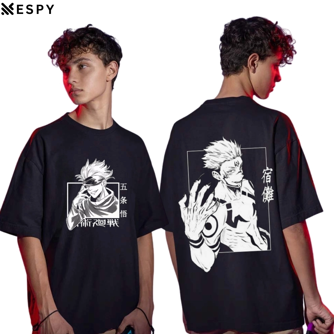 EspyBD Sakuna Premium Quality Oversized Tees EspyBD ANIME JUJUTSU KAISEN men OVERSIZED