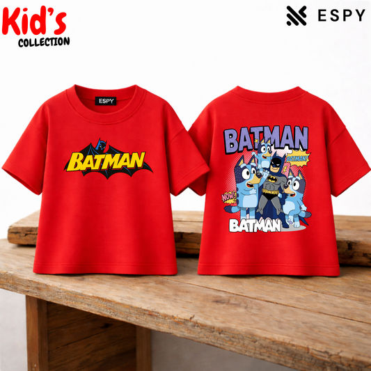 Kid's Premium Drop Shoulder T shirt -  Both side design