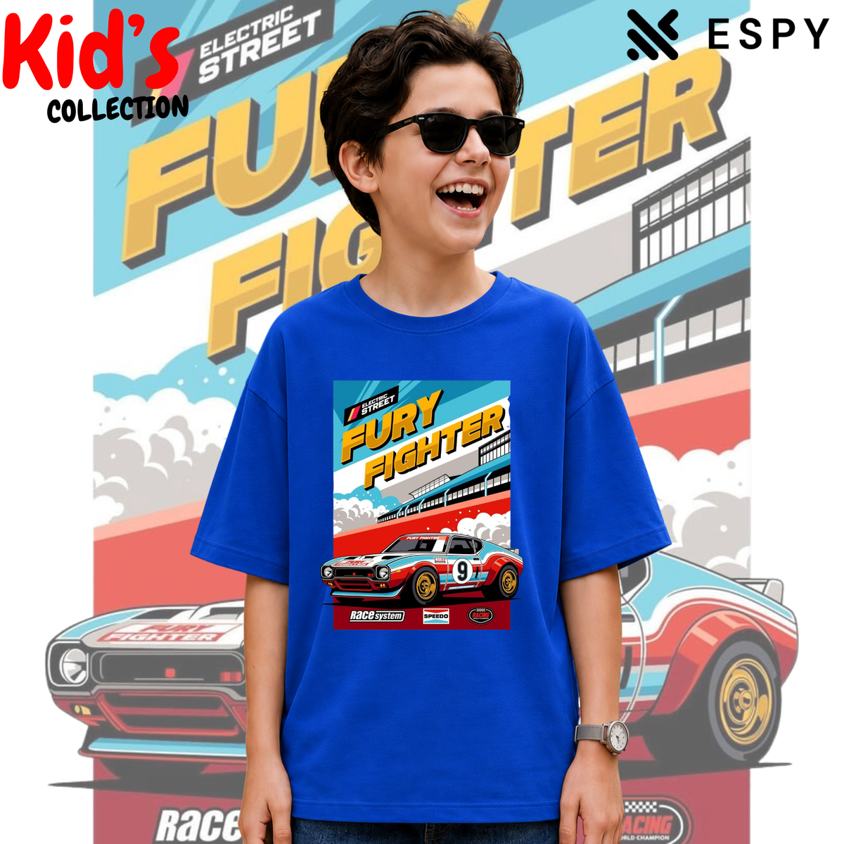 Kids Streetwear Oversized Tee