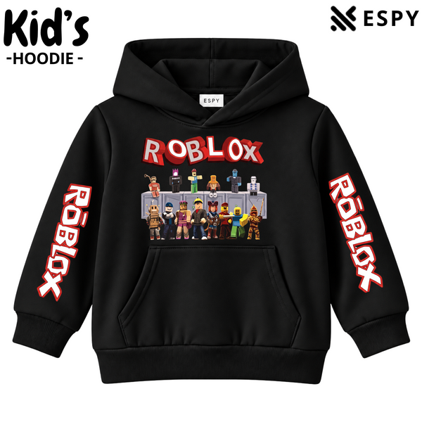 Kids Roblox Avatar Print Cotton Hoodie – 10/11 Year