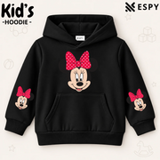 Girls Mini Mouse Design Cotton Hoodie – 10/11 Year