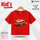 Kids Premium Drop Shoulder T-Shirt - Car