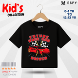 Kids Premium Drop Shoulder T-Shirt - Car