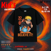 Kids Premium Drop Shoulder T-Shirt - NARUTO