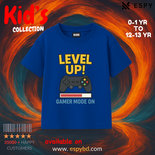 Kids Premium Drop Shoulder T-Shirt - GAMING