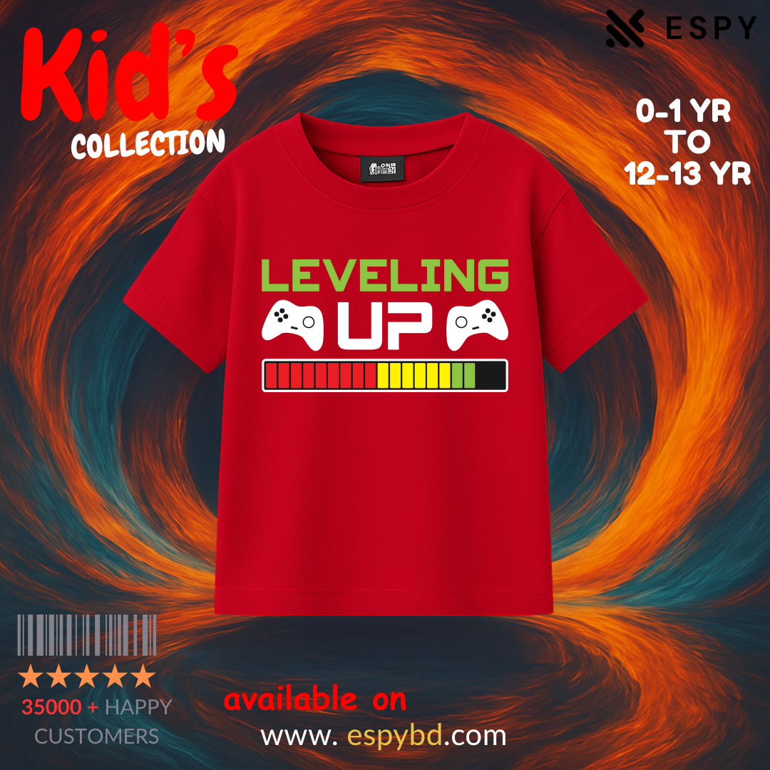 Kids Premium Drop Shoulder T-Shirt - GAMING