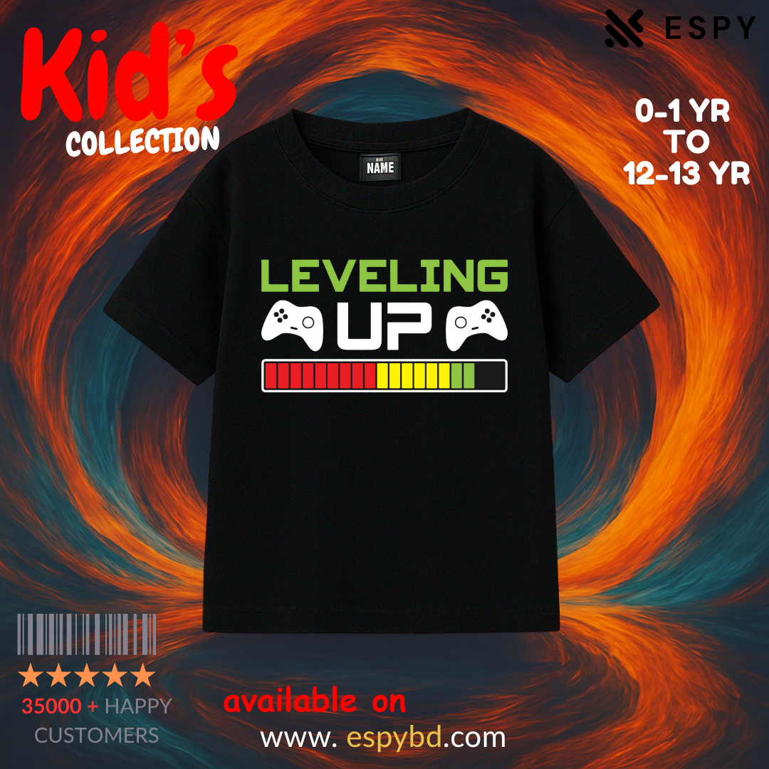 Kids Premium Drop Shoulder T-Shirt - GAMING