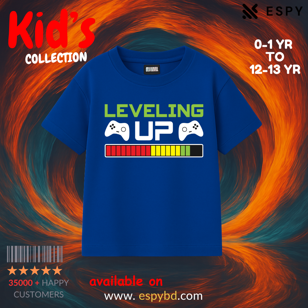 Kids Premium Drop Shoulder T-Shirt - GAMING