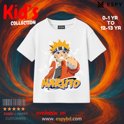Kids Premium Drop Shoulder T-Shirt - NARUTO