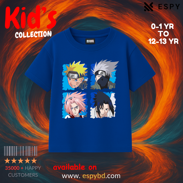 Kids Premium Drop Shoulder T-Shirt - ANIME