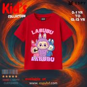 Kids Drop Shoulder T shirt - Labubuu