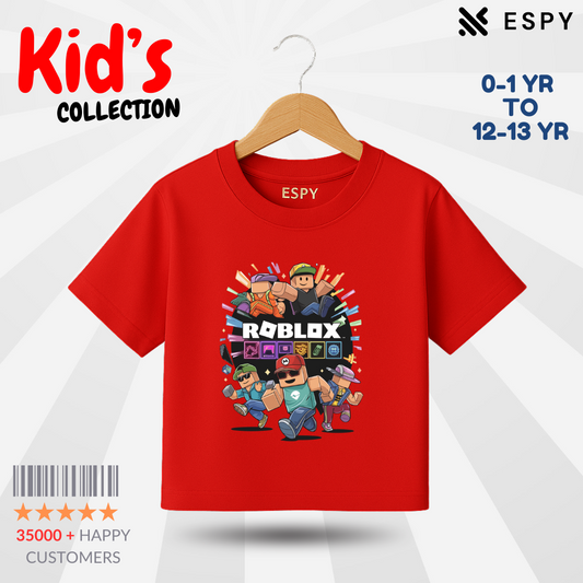 Kids Premium Drop Shoulder T-Shirt - Roblox