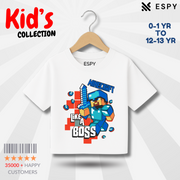 Kids Premium Drop Shoulder T-Shirt - Minecraft