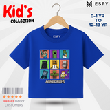 Minecraft Kids Premium Drop Shoulder T-Shirt