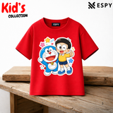 Doraemon & Nobita Kids Premium Cotton T-Shirt