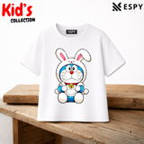 Doraemon Bunny Kids Premium Cotton Drop Shoulder T-Shirt
