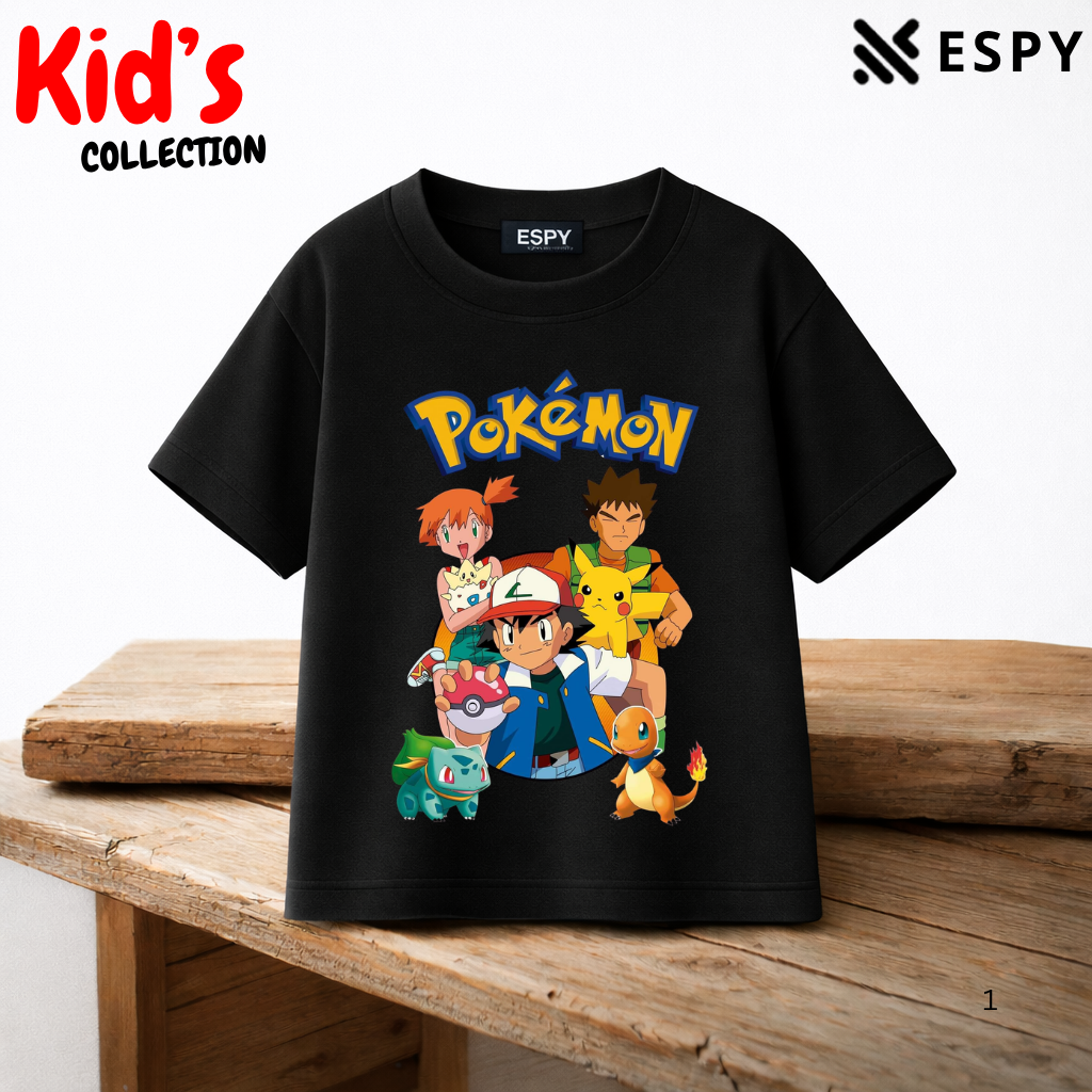 Pikachu Pokémon Kids Premium Cotton T-Shirt