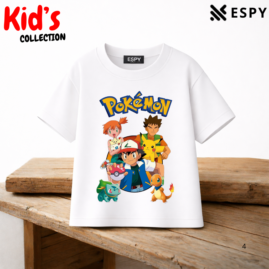Pikachu Pokémon Kids Premium Cotton T-Shirt