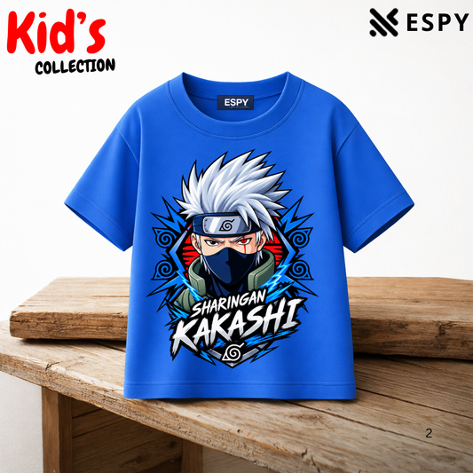 Kakashi Kids Anime Premium Cotton T-Shirt