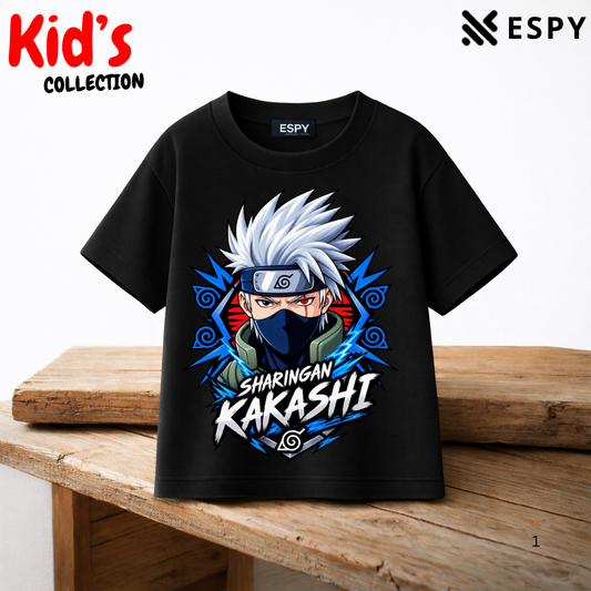 Kakashi Kids Anime Premium Cotton T-Shirt