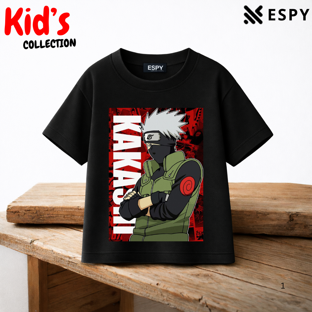 Kakashi Hatake Kids Anime Premium Cotton T-Shirt