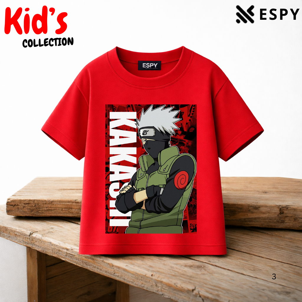 Kakashi Hatake Kids Anime Premium Cotton T-Shirt