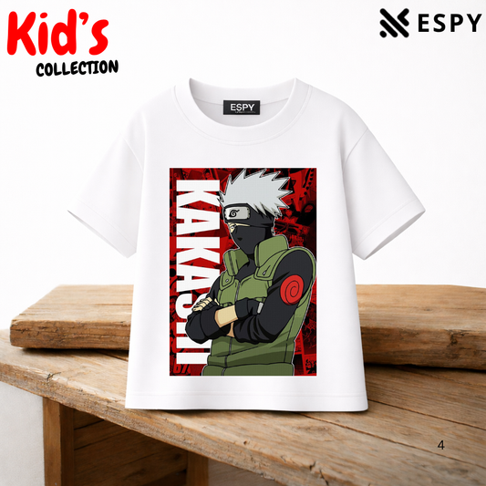 Kakashi Hatake Kids Anime Premium Cotton T-Shirt