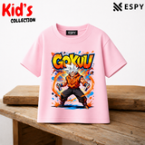 Goku Power Kids Anime Premium Cotton T-Shirt